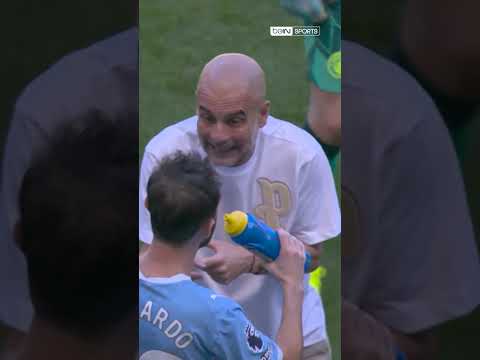 Pep Guardiola Son Maçı Olmasına Rağmen Taktik Vermeyi Sürdürüyor #shorts thumbnail