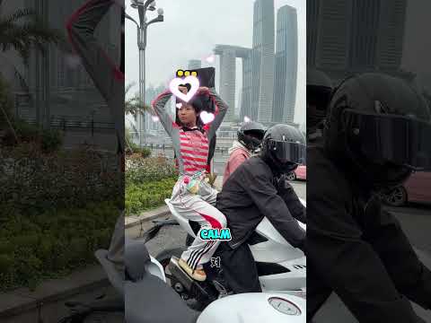 Her Dream Came True She Became A Moto Girl ?️ thumbnail