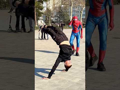 Dancer vs. Spider-Man? #spiderman thumbnail
