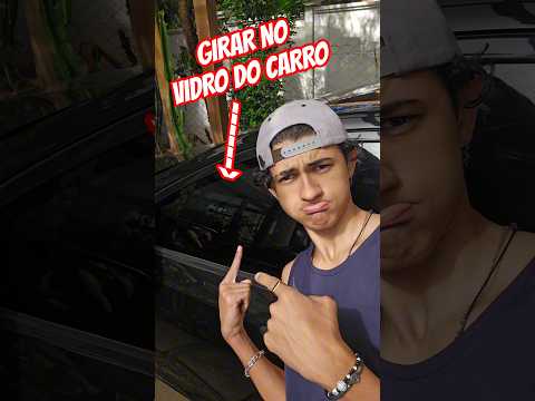 COMO GIRAR UMA CARTA NO VIDRO!!!#shorts thumbnail