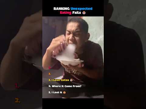 RANKING Unexpected Eating Fails ? thumbnail