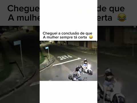 MULJER SEMPRE TEM RAZAO compartilhe 👉🏼siga  nossa página    #moto #motorcicle #meme thumbnail