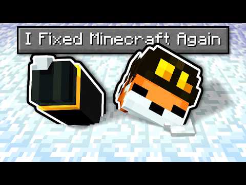 So I Fixed Minecraft with TERRIBLE Ideas... thumbnail