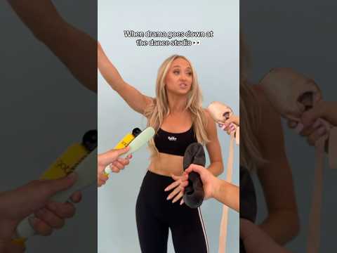 Drama at the dance studio 👀 thumbnail