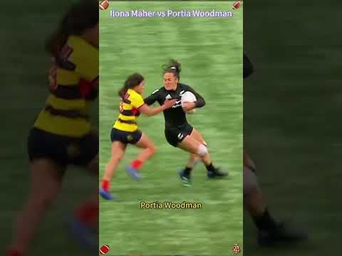 Ilona Maher vs Portia Woodman: Who’s the Real Rugby Queen?#rugbysevens #rugby #ilonamaher thumbnail