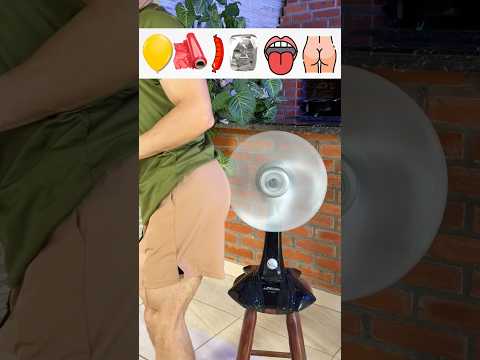Qual item vai aguentar o ventilador?!😱 #shorts #challenge thumbnail