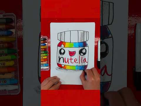 We are going, funny, tasty Nutella drawing colouring rainbow ￼ thumbnail