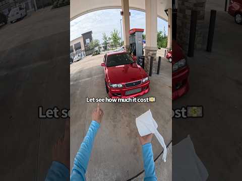 How much is your Tank⛽️? #cars #gas #shorts thumbnail