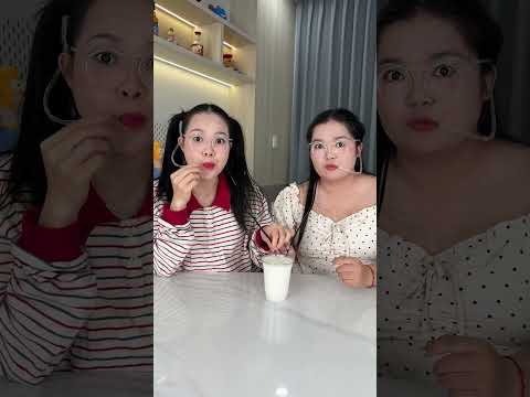 Eyeglass shaped drinking straws 😎 #funny #shorts thumbnail