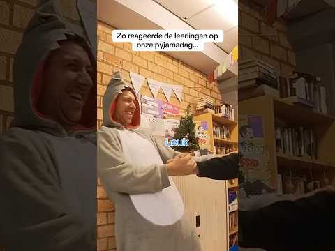 Zo reageerde de leerlingen op onze pyjamadag 😅🦈… thumbnail