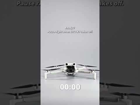 Can You Catch the Exact Moment of Liftoff? | DJI Lito X1 thumbnail