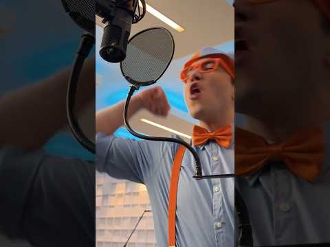 Blippi Plays Guitar?! Let's GO GO GO with YELLOWCARD! #shorts thumbnail