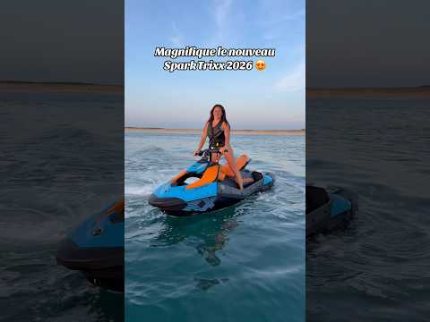 Première sortie en mer pour lui 🔥 #seadoo #spark thumbnail