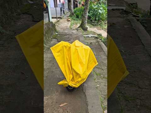 motor mini trail nya di tutupin#trendingshorts thumbnail