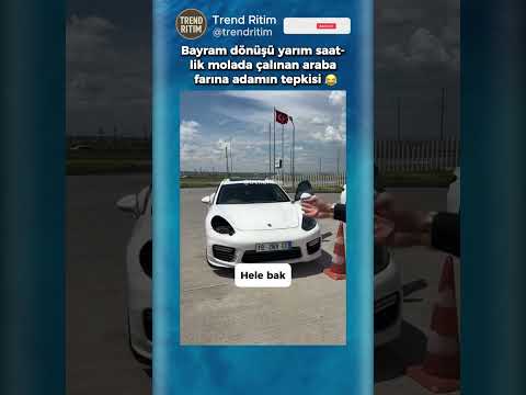 Mola Verirken Çalınan Araba Farına Şaşıran Adam 😂😅 thumbnail