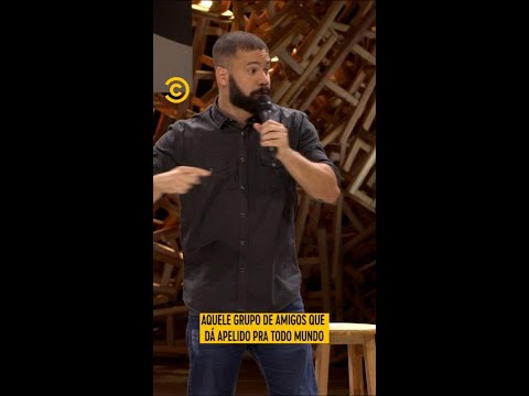 Aquele grupo de amigos que dá apelido pra TODO MUNDO @ojuniorchico #StandUpNoComedyCentral thumbnail