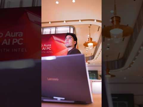 Getting groovy with ThinkBook Plus G7 Auto Twist, powered by @Intel @Lenovo thumbnail