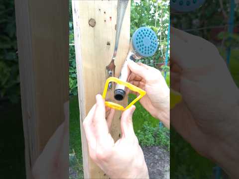 How to Make a DIY Outdoor Shower #diy #outdoors #tips #tricks thumbnail