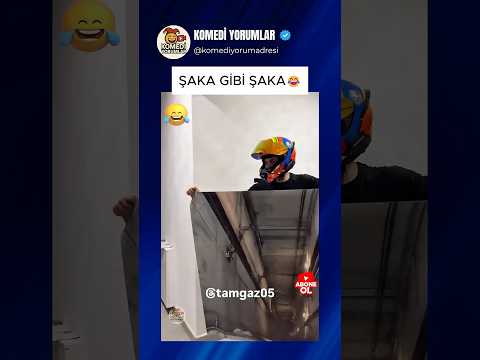 KAHKAHA ATTIRAN ASANSÖR ŞAKASI ? #shorts #komikyorumlar thumbnail