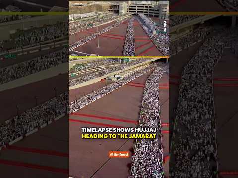 Timelapse Shows Hujjaj Heading to the Jamarat thumbnail