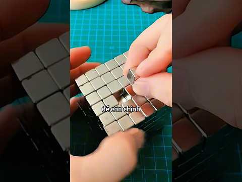 Anh chàng tìm ra cách thông minh để ghép mảnh nam châm cuối 😳 thumbnail