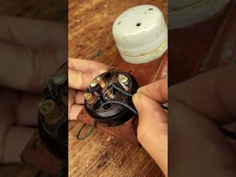 The Sound of 90s Nostalgia: Repairing an Old Rotary Switch ⚡🏠 #simpleliving #villagelife #nostalgia thumbnail