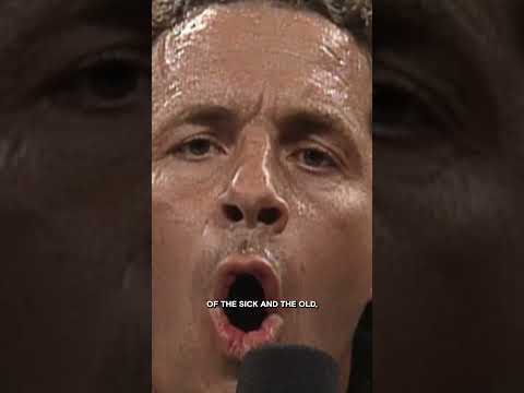 Bret “The Hitman” Hart & Canada vs. America | WWE's Greatest Moments | A&E #shorts thumbnail