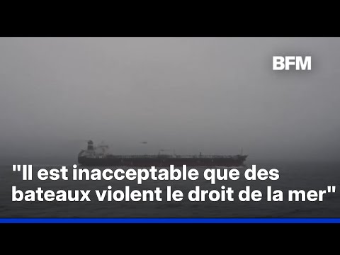 Un pétrolier en provenance de Russie arraisonné par la Marine française thumbnail