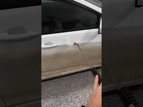 POV: Pressure Washing a DIRTY White Car! thumbnail