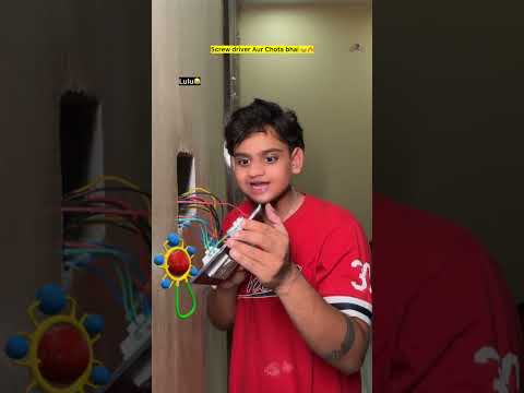 Screw driver aur kids 😂🔥| Indian family #shorts #indian #chaman #relatable #chotabhai #bachpan thumbnail