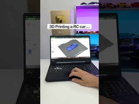 3D printing a RC car! #rccars #3dprinting #bambulab #bambuletsmakeit @BambuLab thumbnail