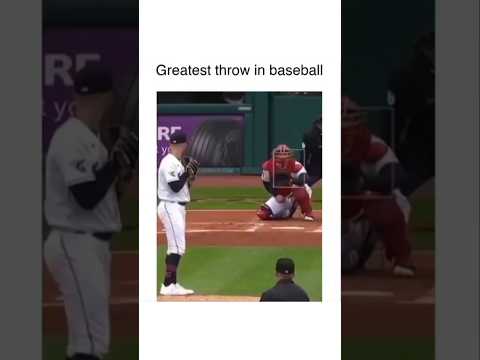 greatest throw in baseball ⚾️?‍? #mlb #mlbb #baseball #baseballszn #viralshorts #mlbplayers #mlbbro thumbnail