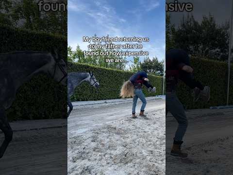 Can’t blame him 😭 #equestrian #horsegirl #relationship #horses #horse #funny #stallion thumbnail