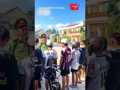Công an quét map XE ĐIỆN ĐỘ trước khi nghỉ hè: 💀 #shorts thumbnail