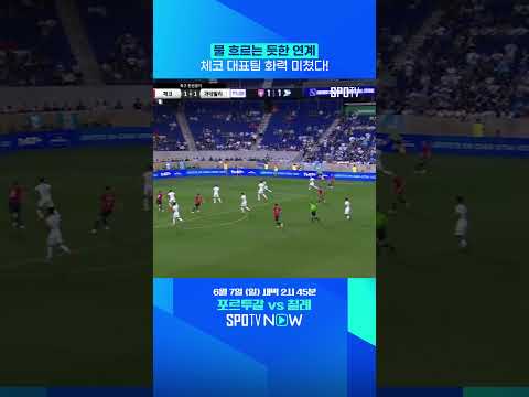 과테말라 압도한 체코 ㄷㄷ #shorts #친선경기 thumbnail