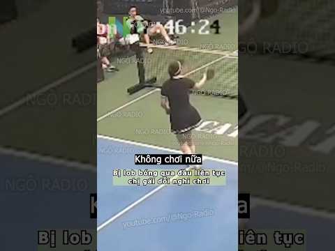Bị lob bóng qua đầu liên tục chị gái dỗi nghỉ chơi thumbnail
