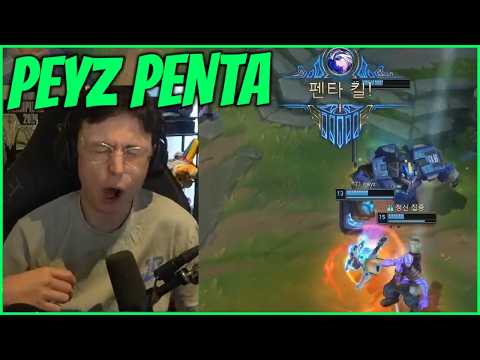 T1 Peyz Gets The Perfect Pentakill VS NS thumbnail