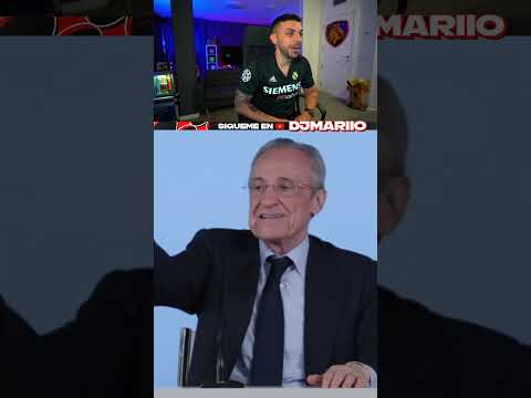EL MOMENTO MÁS INCÓMODO DE FLORENTINO PÉREZ 👀 #djmariio #futbol thumbnail