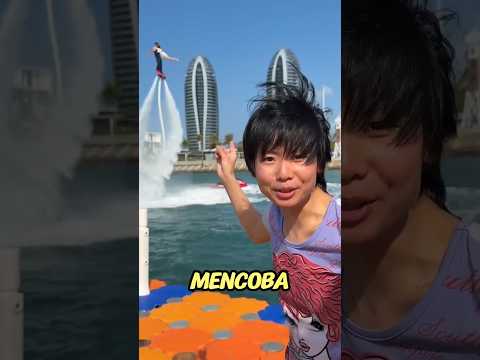 Dia harus tampil Cantik bila ikut terbang di atas air #short #shortviral thumbnail