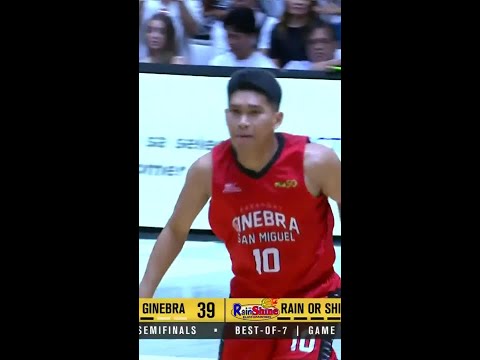 Nards Pinto DRILLS FROM DOWNTOWN ? for Brgy. Ginebra in 2Q | PBA Season 50 Commissioner’s Cup Semis thumbnail
