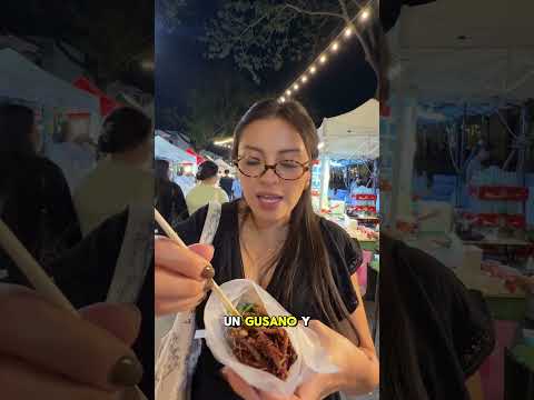 Probando insectos en Tailandia #thailand #thaifood #tailandia thumbnail