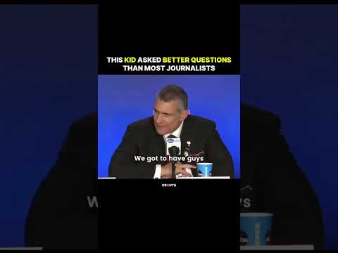 This Kid Asked Better Questions Than Most Journalists. thumbnail