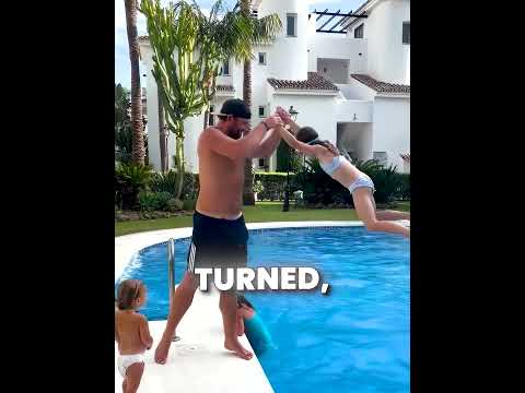 Dad Refused To Risk His Tiny Toddler At The Pool 🥹💙 thumbnail