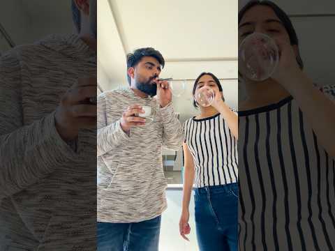 Who made the biggest water bubble ? ?? #priyalkukreja #shorts #ytshorts thumbnail