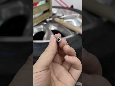 Flat 🛞 🦺 on the Highway? No Tow, No Shop—This Tiny Tire Repair Nail Fixes 🚗 #tires #tirerepair #fyp thumbnail