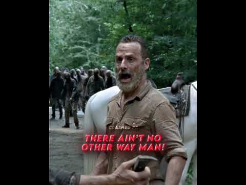 Rick And Daryl's Last Scene 😢 | The Walking Dead S9.E4 | #Shorts thumbnail