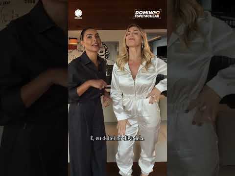 Cíntia Chagas recebe Sheila Mello no "Calma, Que Eu Explico" | #DomingoEspetacular #shorts thumbnail