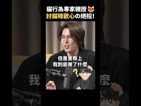 狂吸貓嚕肚，恐被貓主子打入冷宮🙀！該怎麼讓貓咪愛你？｜志祺七七 Shorts #Highlight thumbnail