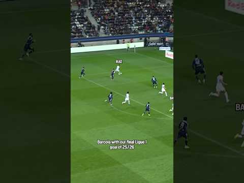 That’s a wrap on Ligue 1. Goal for Bradley Barcola! ⚽️ #PSG #Ligue1 #Barcola thumbnail