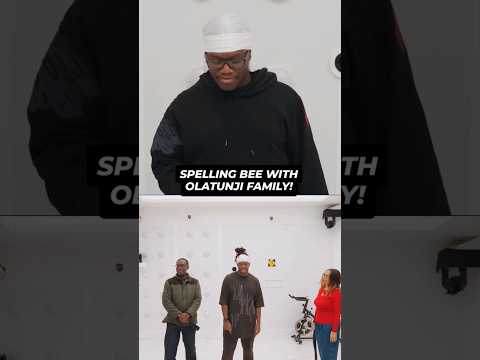 Spelling Bee With Olatunji Family! thumbnail